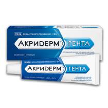 Акридерм Гента 15 г мазь