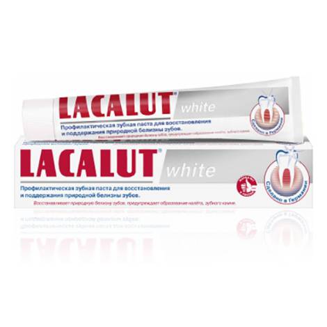 Зубная паста Lacalut 75,0 White