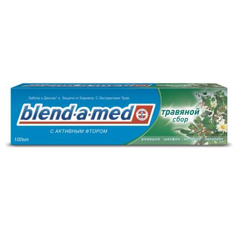 Зубная паста Вlend-а-med 100,0 Анти-кариес травяной сбор