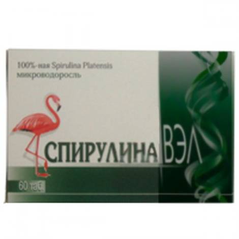 Спирулина-ВЭЛ 500мг №60 табл.