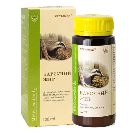 Барсучий жир 100,0 фл.