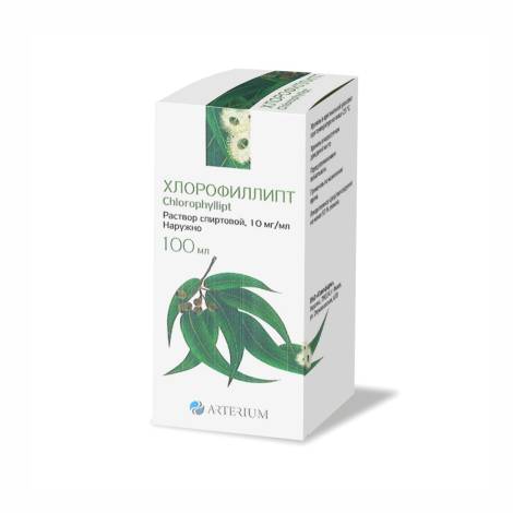 Хлорофиллипт 1% 100,0 раствор