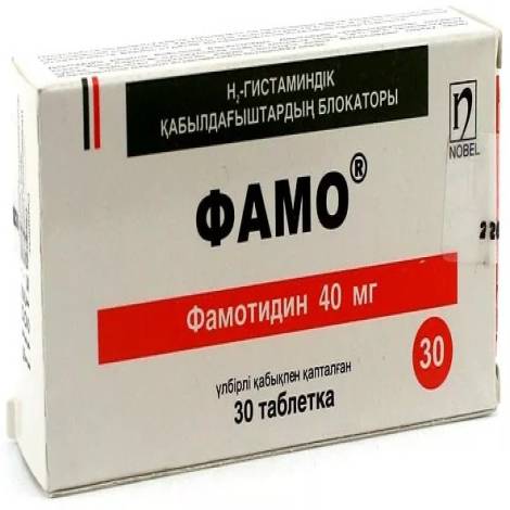 Фамо 40мг №30 табл.