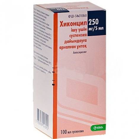 Хиконцил 0,25/5,0 100,0 суспензия