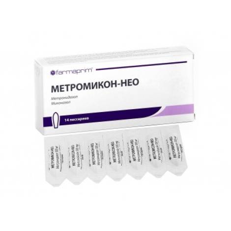 Метромикон-нео №14 суппозитории вагинальные
