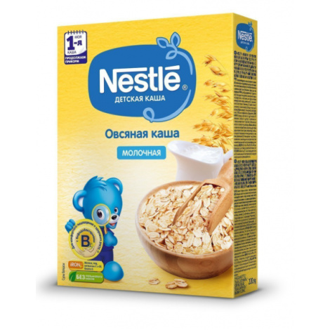 Каша Nestle 200,0 без молочная овсяная