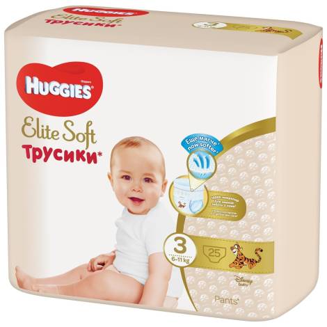 Подгузники Хаггис - трусики Элит софт 3 №25