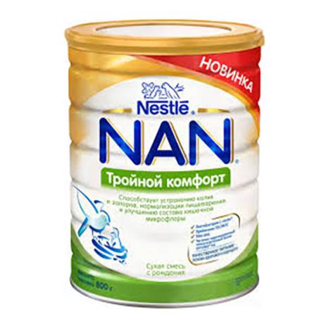 Смесь молочная 800,0 Nan тройной комфорт