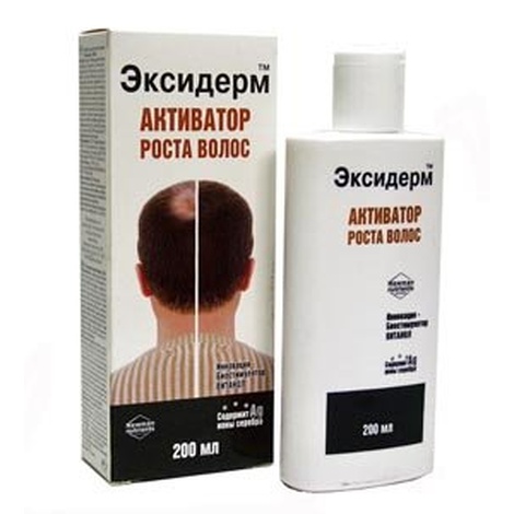 Эксидерм 200,0 средство д/роста волос
