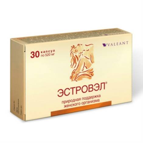 Эстровэл 520мг №30 капс.