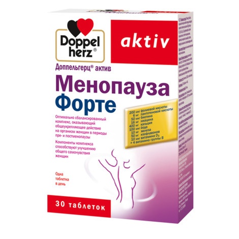 Доппельгерц №30 Актив Менопауза Форте