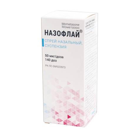 Назофлай 50мкг/доза 140 доз спрей назальный 