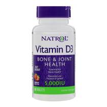 Natrol Витамин Д-3 5000 МЕ №90 быстрорастворимых табл.