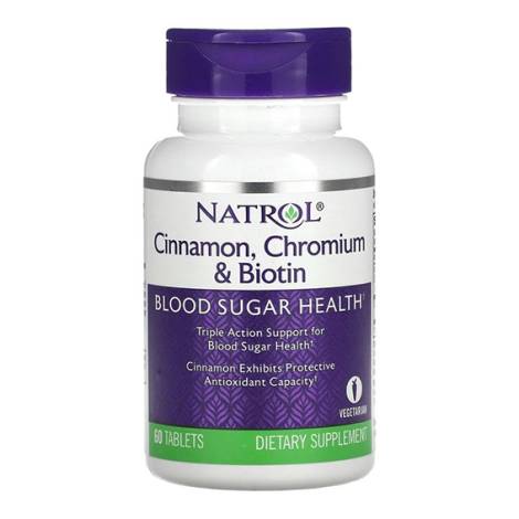 Natrol Корица-Биотин-Хром №60 табл.