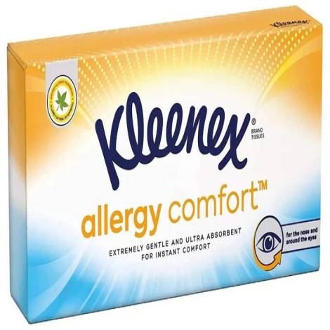 Салфетки Kleenex Allergy Comfort BOX №56 бумажные