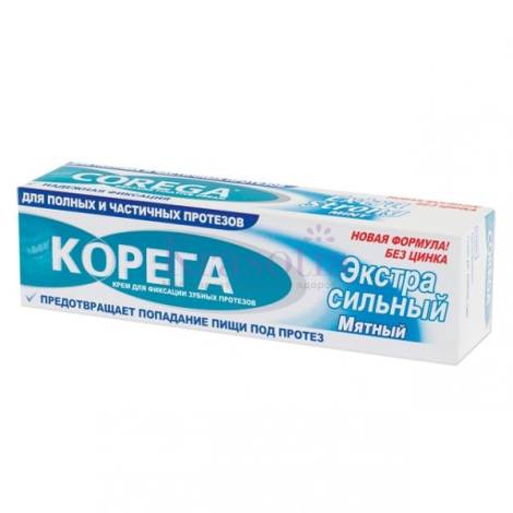 Крем Corega 40,0 д/фиксации зубных протезов экстра