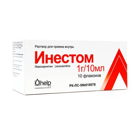 Инестом 1г/10мл №10 фл. р-р д/приема внутрь