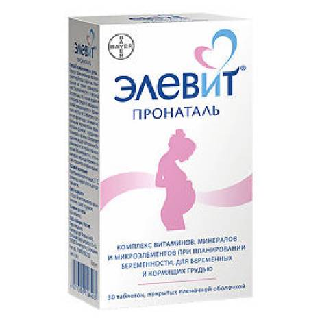Элевит пронаталь №30 табл.