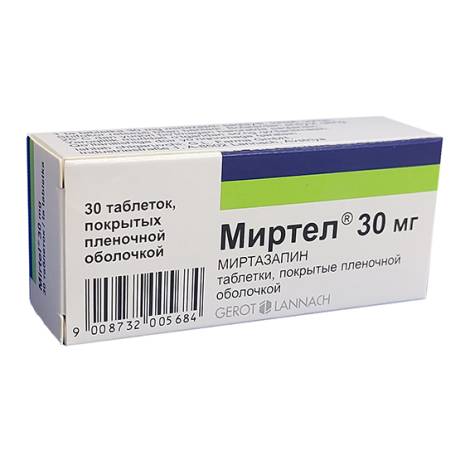 Миртел 30 мг №30 табл.
