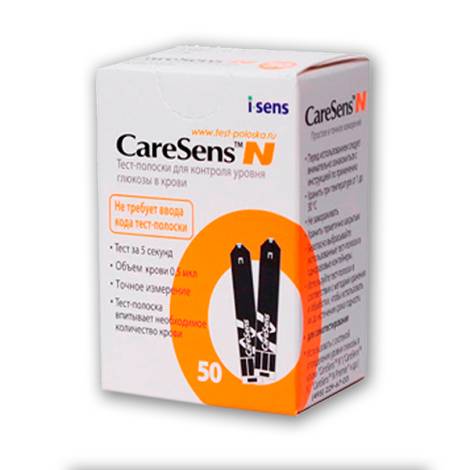 Тест-полоски CareSens N i-SENS №50          