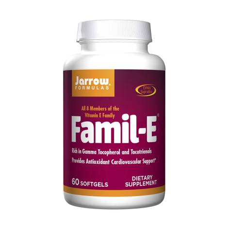 Jarrow Famil-E 8 форм витамина Е №60 капс.