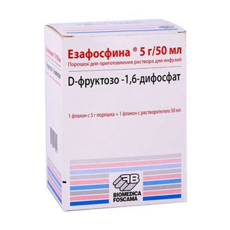 Езафосфина 5.0 50 мл порошок д/приг. р-ра для инъекций