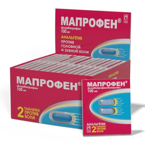 Мапрофен 100 мг №60 табл.