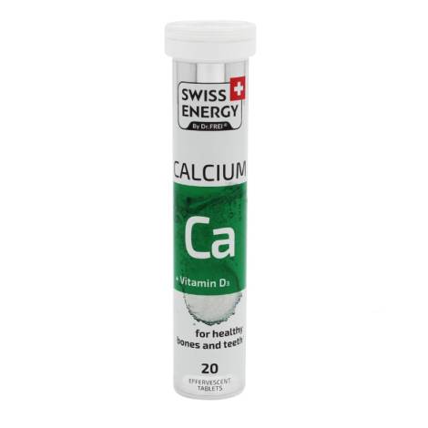 Dr. Frei Calcium Ca+Vitamin D3 №20 табл. шипучие  