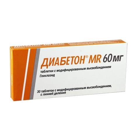 Диабетон 0,06 №30 MR табл.