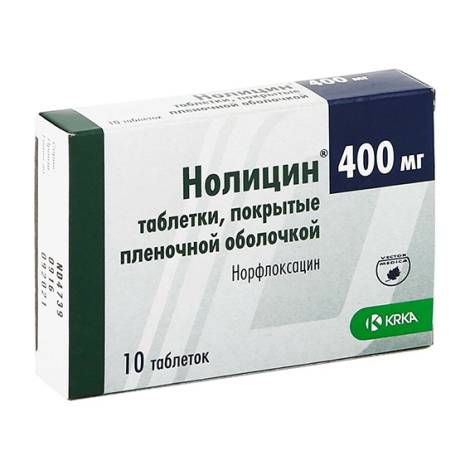 Нолицин 400мг №10