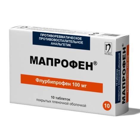 Мапрофен 100 мг №10 табл.